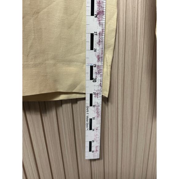 Sandro Paris Linen Viscose Suit Trousers Beige Women’s Size FR 38 / US 6 - Picture 7 of 8
